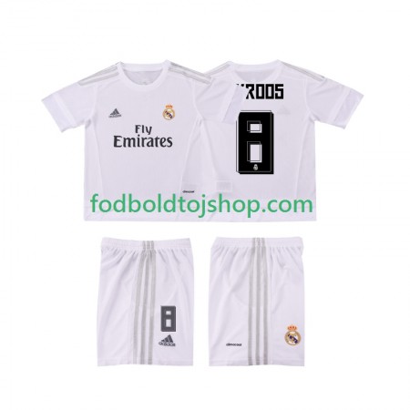 Real Madrid KROOS 8 2015 2016 Retro Børn Hjemme trøje S/S